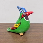 Mexican Folk Art Whistle Ocarina Bird Parrot Toucan Redware Clay Vintage 4. Fixed Price $27.99.