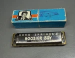 Harmonica Vintage M. Hohner Herb Shriner's Hoosier Boy 1950S Germany With Box. Fixed Price $15.95.