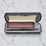 Suzuki G-48W Chromatic Harmonica 12-HOLE 48-TONE Gregoire Maret Wood Cover Japan. Fixed Price $286.81.