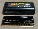 Free Shipping/unused/ Suzuki Fire Breath MR-500 Harmonica/blues Harp. Fixed Price $113.25.