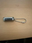 Vintage Hering Miniature Harmonica Keychain Nice Quality Instrument. Fixed Price $30.00.