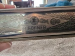 Hohner Chromonica 270 Key Of Chromatic Harmonica Silver Metal W/ Case. Fixed Price $30.00.