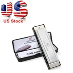 Conjurer Blues Harmonica For Adult Beginners 10 Hole Diatonic Sliver. Fixed Price $7.81.