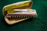 Suzuki Musical Instruments 10H Harmonica Promaster MR-350 F Open Box Unused Jp. Fixed Price $54.88.