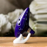Legend Of Zelda Ocarina Time 12 Hole Alto W/song Book Display Stand. Fixed Price $23.80.
