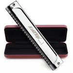 East Top Tremolo Harmonica Key Of G, Holes Mouth Organ T2406S. Fixed Price $85.00.