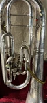 King Cleveland Musical Usa Bb Marching Baritone Horn - Silver. Fixed Price $750.00.