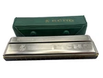 M. Hohner Echo Harmonica No. 2409 Key Of Green Case Germany Vintage. Fixed Price $23.00.