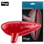Stagg Oca-pl Rd 10-HOLE Plastic Ocarina Red. Fixed Price $15.99.