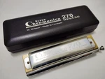 Hohner Super Chromonica 270 Deluxe Key 12 Hole Chromatic Harmonica With Case. Fixed Price $129.00.