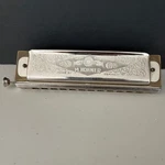 Vintage Super Harmonica 270 M. Hohner Gesetzl Gesch Made Germany W/case. Fixed Price $59.00.
