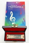 Goldencup Harmonica Case Plus Playing The Hardcover Book. Fixed Price $12.98.