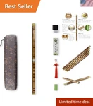 C Key Dizi Bitter Bamboo Flute For Beginners With Free Membrane & Glue Prot.... Fixed Price $42.67.
