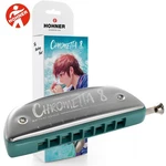 Hohner Chrometta 8 Color Edition Key Of Chromatic Harmonica Turquoise M250012. Fixed Price $99.99.